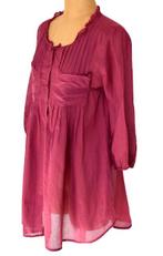 Cop. Copine tuniekje, jurk, bordeaux jurkje, Mt. 38 / M, Kleding | Dames, Maat 38/40 (M), Verzenden, Zo goed als nieuw, Cop. Copine