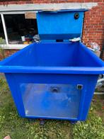 Quarantaine bak Koi 1100 liter met raam, Tuin en Terras, Vijver-toebehoren, Ophalen of Verzenden, Zo goed als nieuw, Vijverbak