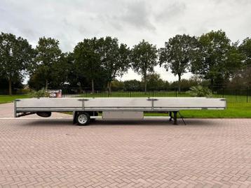 VELDHUIZEN Be oplegger vlak met luiken 5.5 ton (2015) 10 met beschikbaar voor biedingen