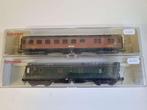 Fleischmann 5081/5088 - Post- en Restauratierijtuig v/d DRG, Hobby en Vrije tijd, Modeltreinen | H0, Gelijkstroom, Fleischmann