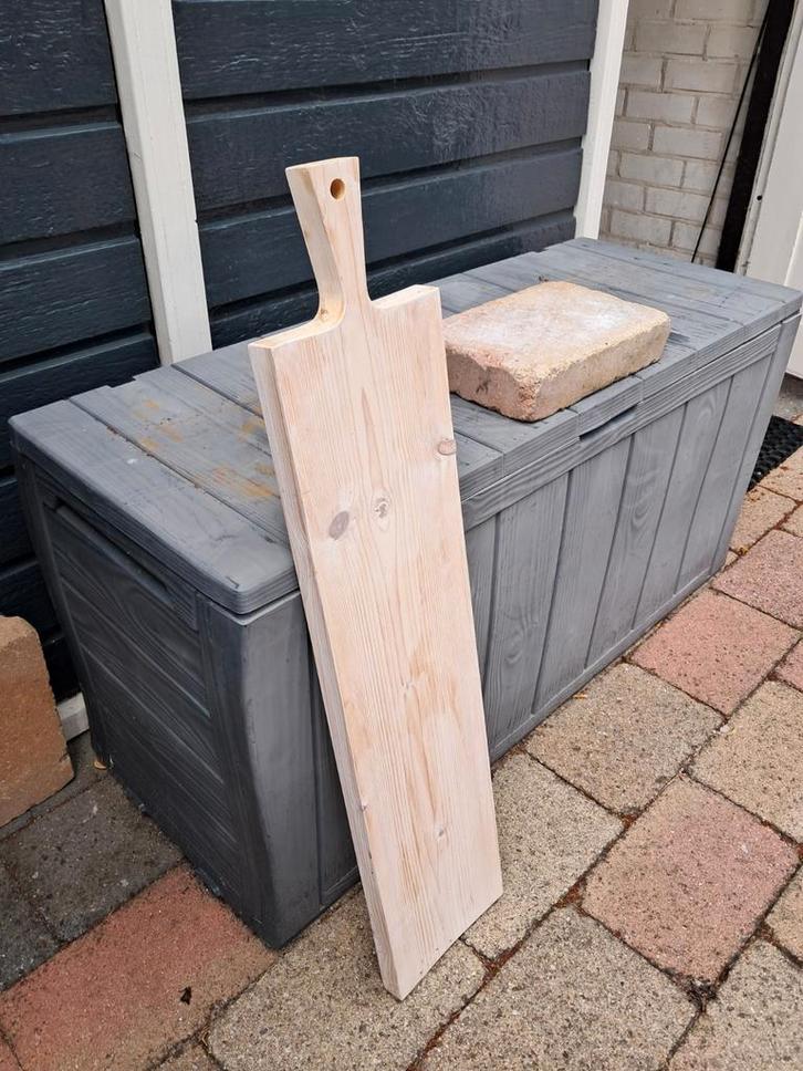 Massief Houten Borrelplank, afd 90x20x3 (lxbrxd), Huis en Inrichting, Keuken | Keukenbenodigdheden, Nieuw, Ophalen