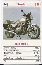Kw26 motorkaartje e4 suzuki gsx 1100 e, Ophalen of Verzenden, Zo goed als nieuw