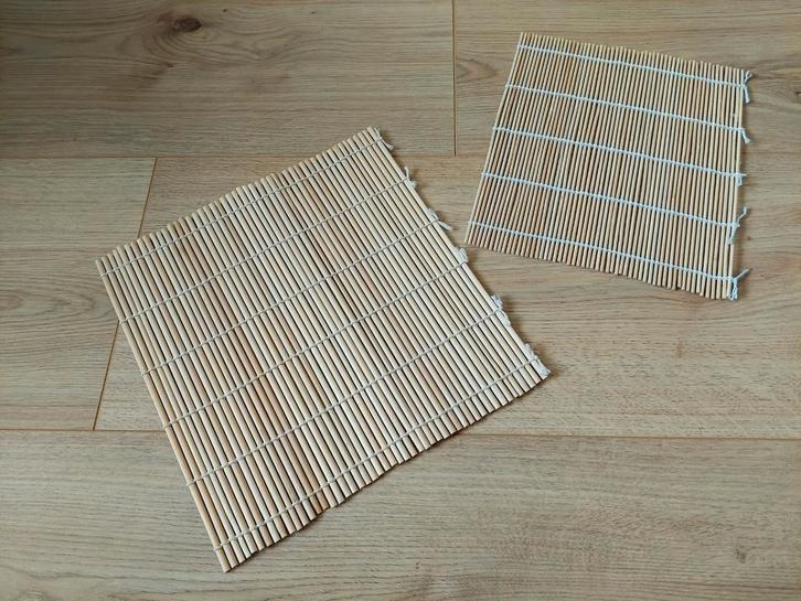 2 matjes om sushi te maken, Huis en Inrichting, Keuken | Keukenbenodigdheden, Zo goed als nieuw, Ophalen of Verzenden