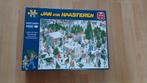 KERSTBOMEN MARKT JAN VAN HAASTEREN 1000 STUKJES, Ophalen of Verzenden, 500 t/m 1500 stukjes, Zo goed als nieuw, Legpuzzel