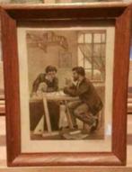 gravure architect meetkunde tresling & co hof lith amsterdam, Antiek en Kunst, Ophalen