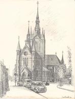 Jan Everts Heilige Maria Magdalenakerk Spaarndammerstraat, Verzamelen, Verzenden, 1960 tot 1980, Gebruikt, Gebouw