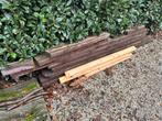 Gratis Hout - Houten balken!, Tuin en Terras, Palen, Balken en Planken, Ophalen, Zo goed als nieuw, 250 cm of meer, Balken