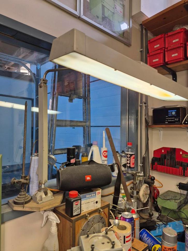 Waldmann Werkplaatslamp., Doe-het-zelf en Verbouw, Gereedschap | Handgereedschap, Gebruikt, Ophalen