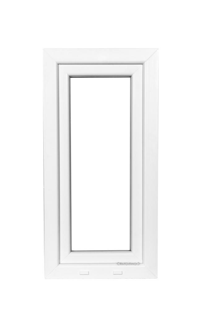 Kunststof Kozijn Draaikiep  B50 H100cm Wit, Doe-het-zelf en Verbouw, Kozijnen en Schuifpuien, Nieuw, Raamkozijn, Kunststof, Inclusief glas