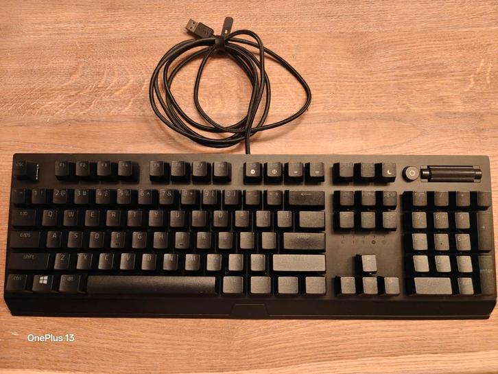 Razer Blackwidow V3 Green Switches Gaming Toetsenbord, Computers en Software, Toetsenborden, Gebruikt, Qwerty, Bedraad, Gaming toetsenbord