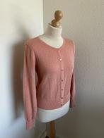 King Louie maat L roze glitter cardigan vest 2220, Maat 42/44 (L), Ophalen of Verzenden, Zo goed als nieuw, King Louie