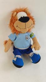 Loeki de Leeuw voetbal tenue knuffel blauw. 32cm. S40