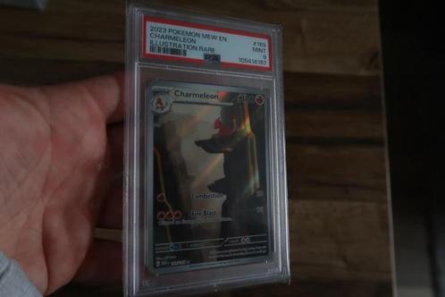 Charmeleon 151 Illustration rare #169 PSA9, Hobby en Vrije tijd, Verzamelkaartspellen | Pokémon, Nieuw, Losse kaart, Ophalen of Verzenden