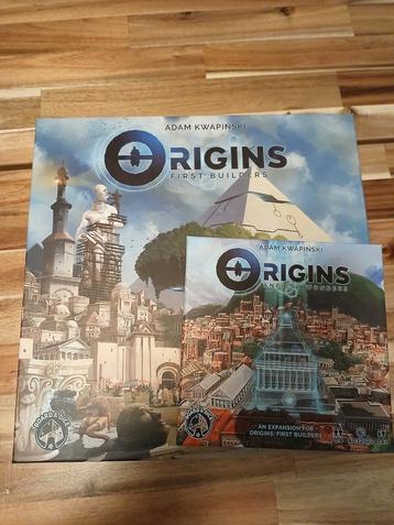 Origins First Builders + Ancient Wonders Uitbreiding beschikbaar voor biedingen