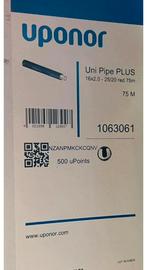 Uponor Uni Pipe Plus 16x2 Blauw / Rood met Mantel 75 Meter!, Ophalen, Overige materialen, 6 meter of meer, Overige typen