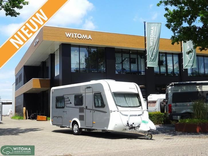 Eriba Nova Light 442 GRATIS MOVER, Caravans en Kamperen, Caravans, Bedrijf, tot en met 4, Standaardzit, Eriba, 2 aparte bedden
