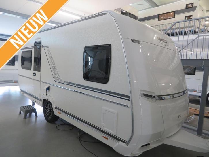 Fendt Apero 465 SFB, Caravans en Kamperen, Caravans, tot en met 4, 1000 - 1250 kg, Rondzit, Fendt, Frans bed, Overige typen, 5 tot 6 meter