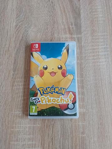 Pokemon lets go pikachu  beschikbaar voor biedingen