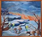 Zonder titel -  Kunstenaar: Anja Warnaar, Antiek en Kunst, Ophalen