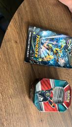 Pokemonboek + bak met pokemonkaarten, Ophalen of Verzenden, Gebruikt