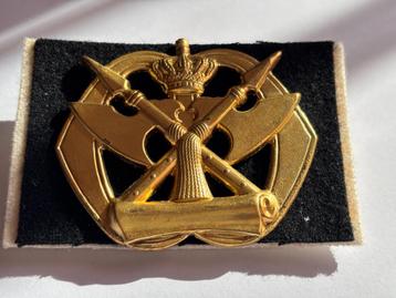 Baret embleem Militair Juridische Dienst beschikbaar voor biedingen