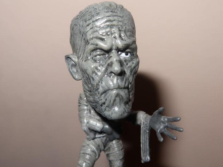 The Mummy, Little Big head, Universal Studios Monsters, 1998, Verzamelen, Poppetjes en Figuurtjes, Zo goed als nieuw, Verzenden
