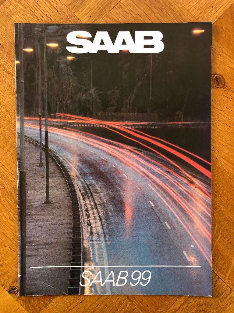 Saab 99 folder 1982, Verzenden, Nieuw, Overige merken, Saab
