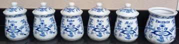 zwiebelmuster mandarin voorraadpotten beschikbaar voor biedingen