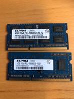 1x 1GB en 1x 4GB PC3 geheugen, Computers en Software, RAM geheugen, Ophalen of Verzenden, Gebruikt, DDR3, Laptop