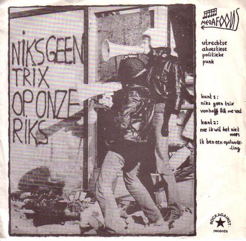 Megafoons – Niks Geen Trix Op Onze Riks (7") PUNK, Cd's en Dvd's, Vinyl Singles, Gebruikt, Single, Rock en Metal, 7 inch, Verzenden