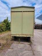 Platte wagen met opbouw, Ophalen of Verzenden
