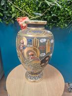 Antieke Satsuma vaas, Ophalen of Verzenden