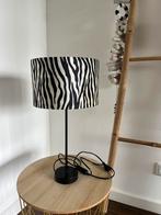 Leuke tafellamp met zebraprint, Huis en Inrichting, Ophalen, Zo goed als nieuw, Minder dan 50 cm