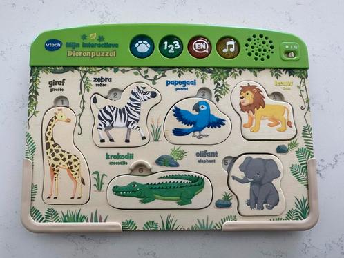 Vtech Interactieve Dierenpuzzel, Kinderen en Baby's, Speelgoed | Vtech, Zo goed als nieuw, Ophalen of Verzenden