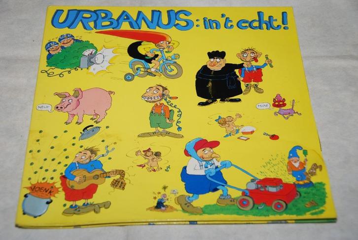 Urbanus – In ’t Echt ! LP Vinyl, Cd's en Dvd's, Vinyl | Overige Vinyl, Gebruikt, 12 inch, Ophalen of Verzenden