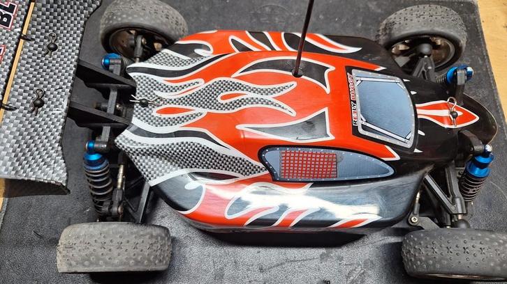 Reely Ranger BL  + Veel Reserve Onderdelen, Hobby en Vrije tijd, Modelbouw | Radiografisch | Auto's, Gebruikt, Auto offroad, Elektro