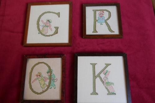 borduurwerken van Kate Greenaway, Hobby en Vrije tijd, Borduren en Borduurmachines, Zo goed als nieuw, Handborduren, Ophalen of Verzenden