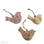 3 metalen vogeltjes Imbarro 10x10 cm leuk als cadeau, Huis en Inrichting, -, -, Nieuw, Ophalen of Verzenden