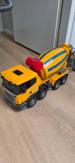 Bruder Scania Cementwagen - Zo goed als nieuw!, Kinderen en Baby's, Speelgoed | Speelgoedvoertuigen, Ophalen, Zo goed als nieuw