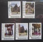 Nederland persoonlijke zegels 5x Keukenhof, Postzegels en Munten, Postzegels | Nederland, Na 1940, Verzenden, Gestempeld