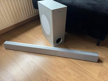 Philips Soundbar + Subwoofer – (met Dolby Audio) beschikbaar voor biedingen