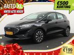 Ford Fiesta 1.0 125 PK Hybrid Titanium Stuur+Stoelverw. Clim, Auto's, Voorwielaandrijving, Gebruikt, 1133 kg, Origineel Nederlands