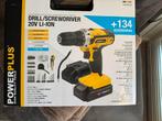 Power Plus - Drill- Screwdriver 20V Li-lon, Ophalen of Verzenden, Zo goed als nieuw, Boor- en Schroefmachine