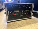 Mixer + Dubbele cd speler + flightcase, Muziek en Instrumenten, Mengpanelen, Ophalen, Gebruikt