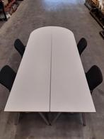Grote vergadertafel 3.75x1.60 m met 4 stoelen, Huis en Inrichting, Bureaus, Ophalen, Gebruikt, Bureau