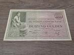 Heel mooi biljet 1000 gulden Grietje Seel, 1938, Postzegels en Munten, Bankbiljetten | Nederland, Ophalen of Verzenden, 1000 gulden