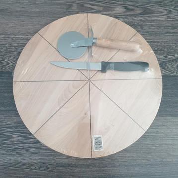 Houten Pizza Snijplank / Serveerplank beschikbaar voor biedingen