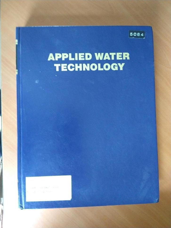 Patton, Dr. Charles C. Applied Water Technology, Boeken, Techniek, Gelezen, Ophalen of Verzenden