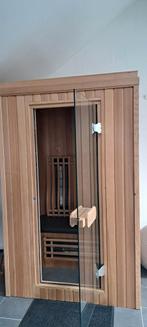 Sauna Rhodos BH infrarood. Zgan., Ophalen, Zo goed als nieuw