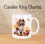 Cavalier King Charles Spaniël Herfstmok, Ophalen of Verzenden, Nieuw, Overige stijlen, Kop(pen) en/of Schotel(s)